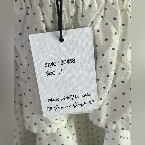 Japna Linen Blend Ruffle Skirt - Picture 7 of 10